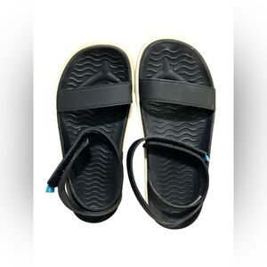Kids Black Sandals